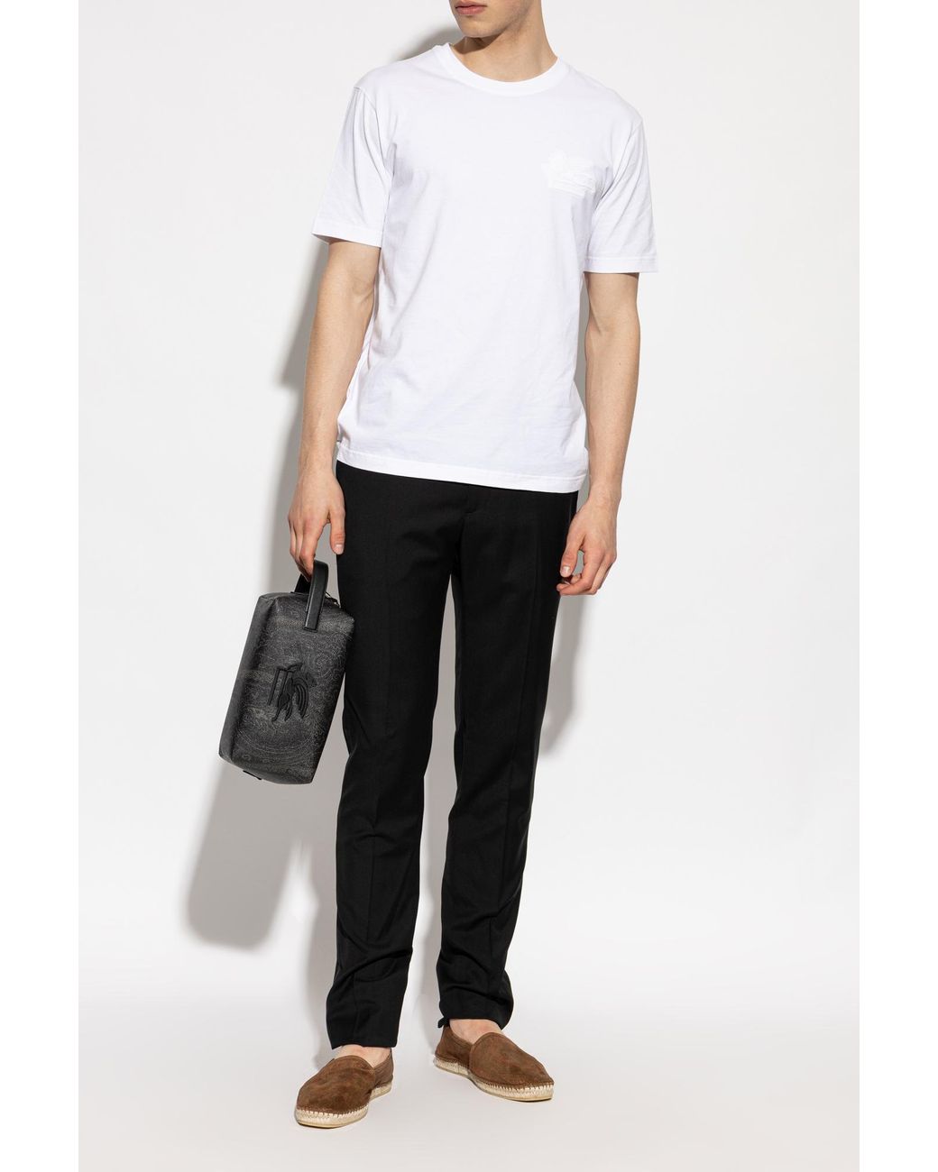 Etro Brown Suede Espadrilles for men