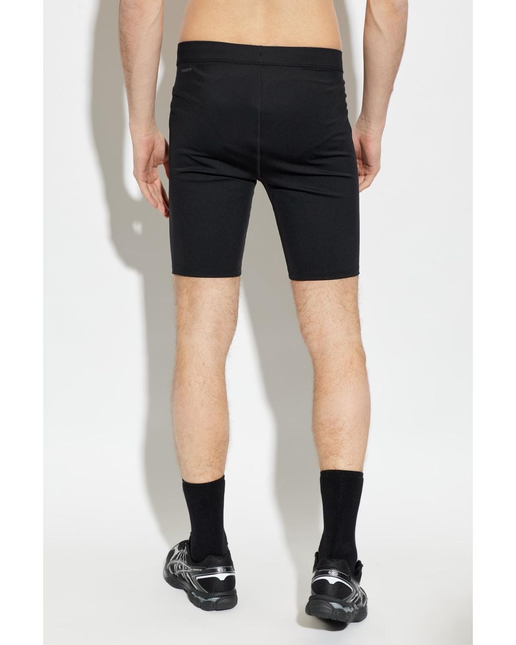 Adidas Originals Black Short Leggings From The Adizero Collection for men