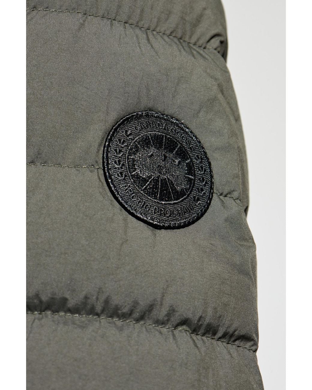 Canada Goose Black Crofton Down Jacket for men