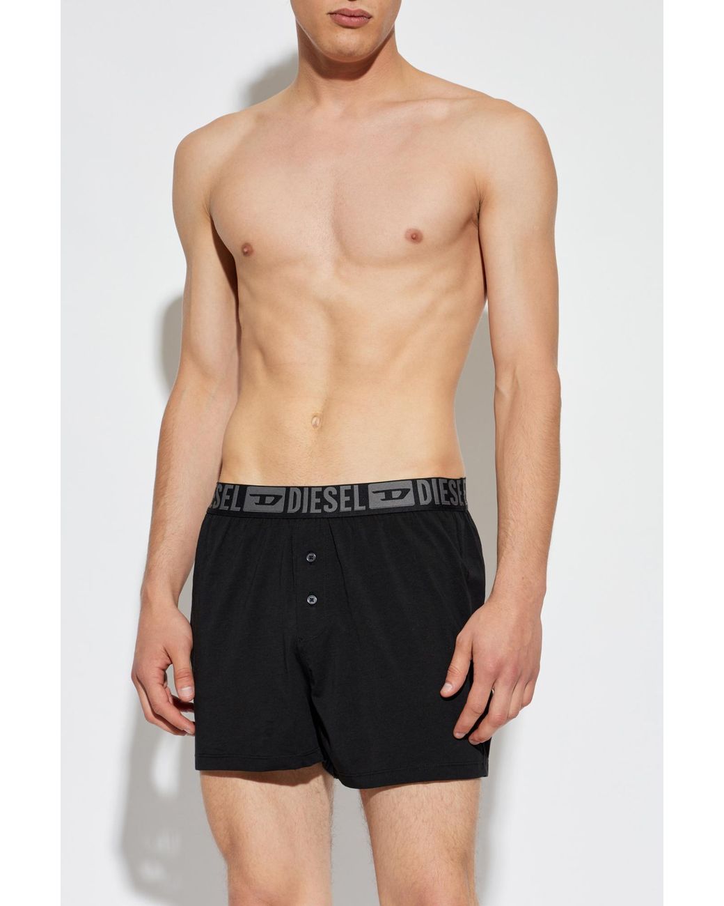 DIESEL White 2-Pack Of Boxer Shorts 'Starkie-D-Core-2Pack' for men