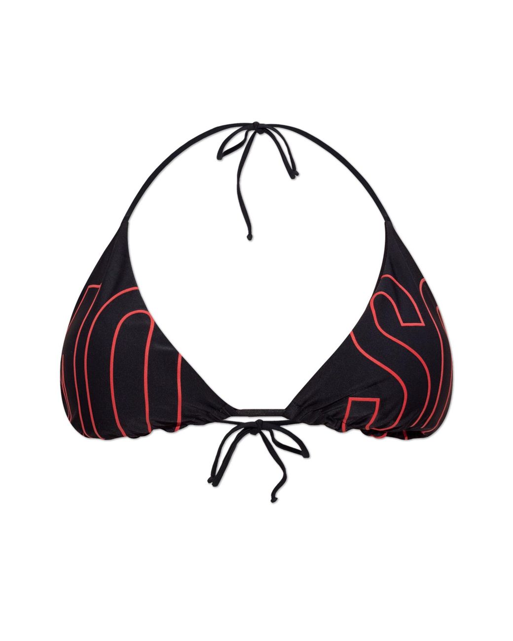 Moschino Black Bikini Top