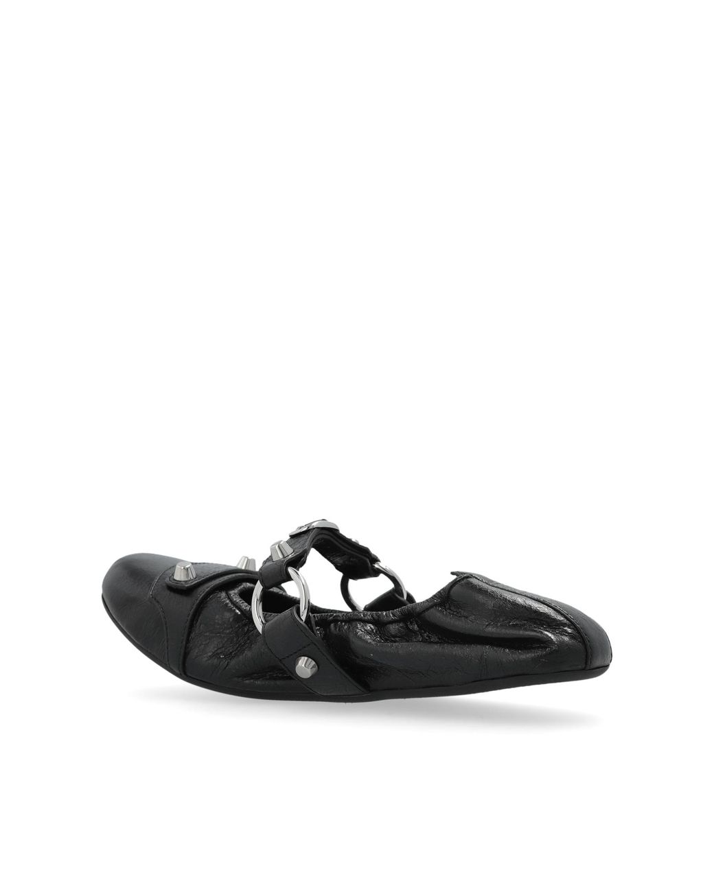 Balenciaga Ballerinas City in Black | Lyst