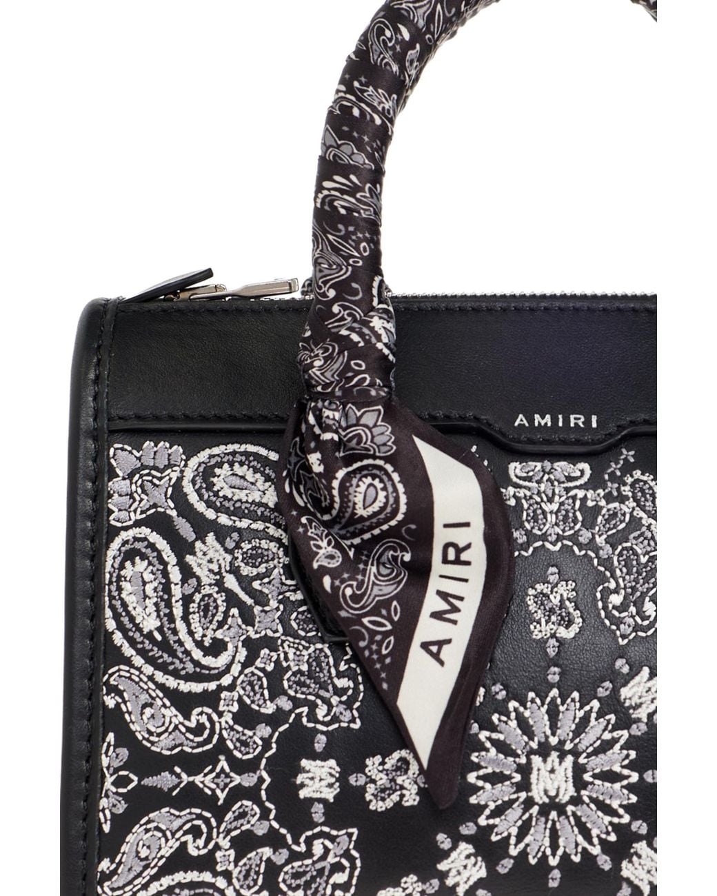 Amiri Black "Micro Triangle" Bag