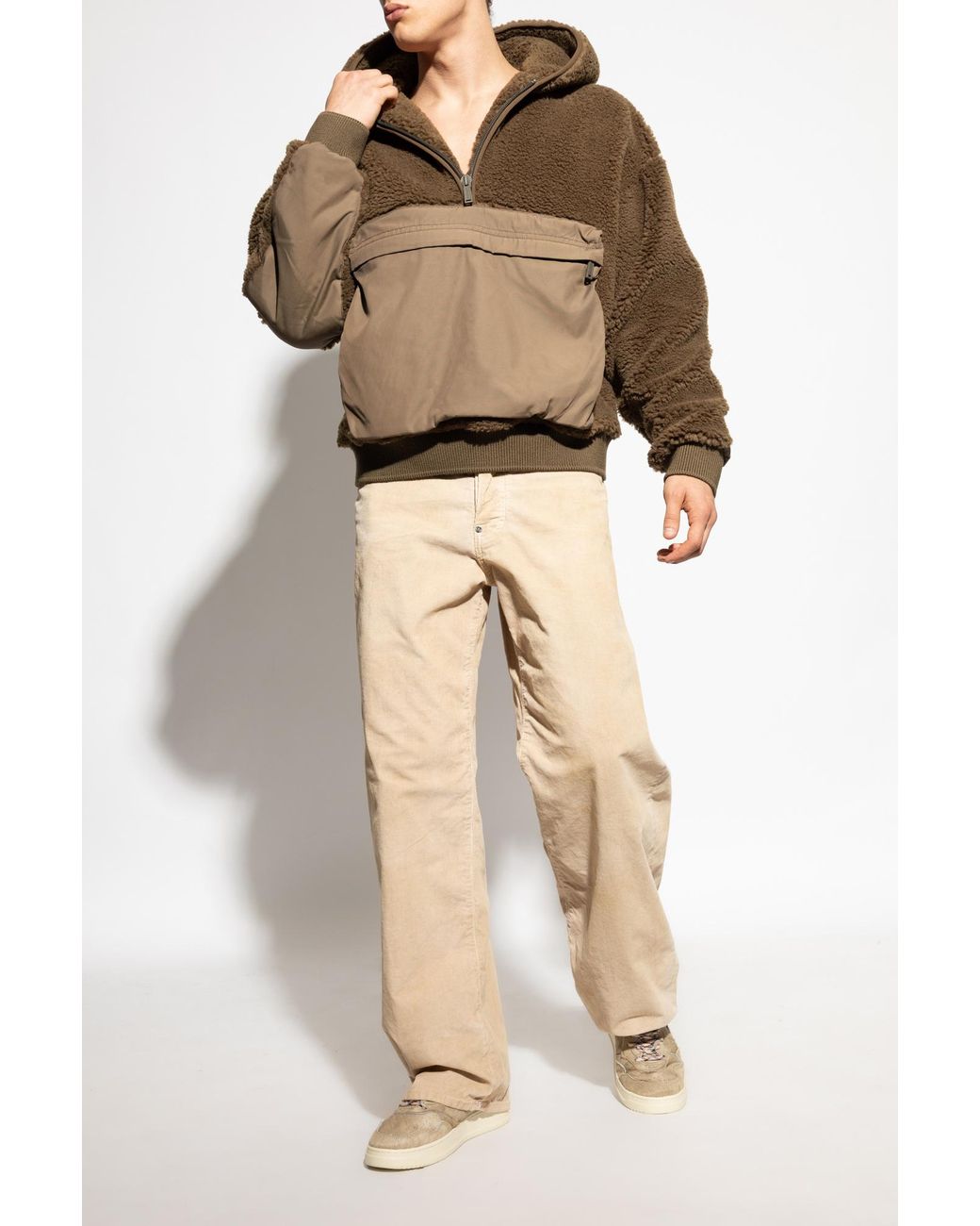 DSquared² Natural Fleece Hoodie for men