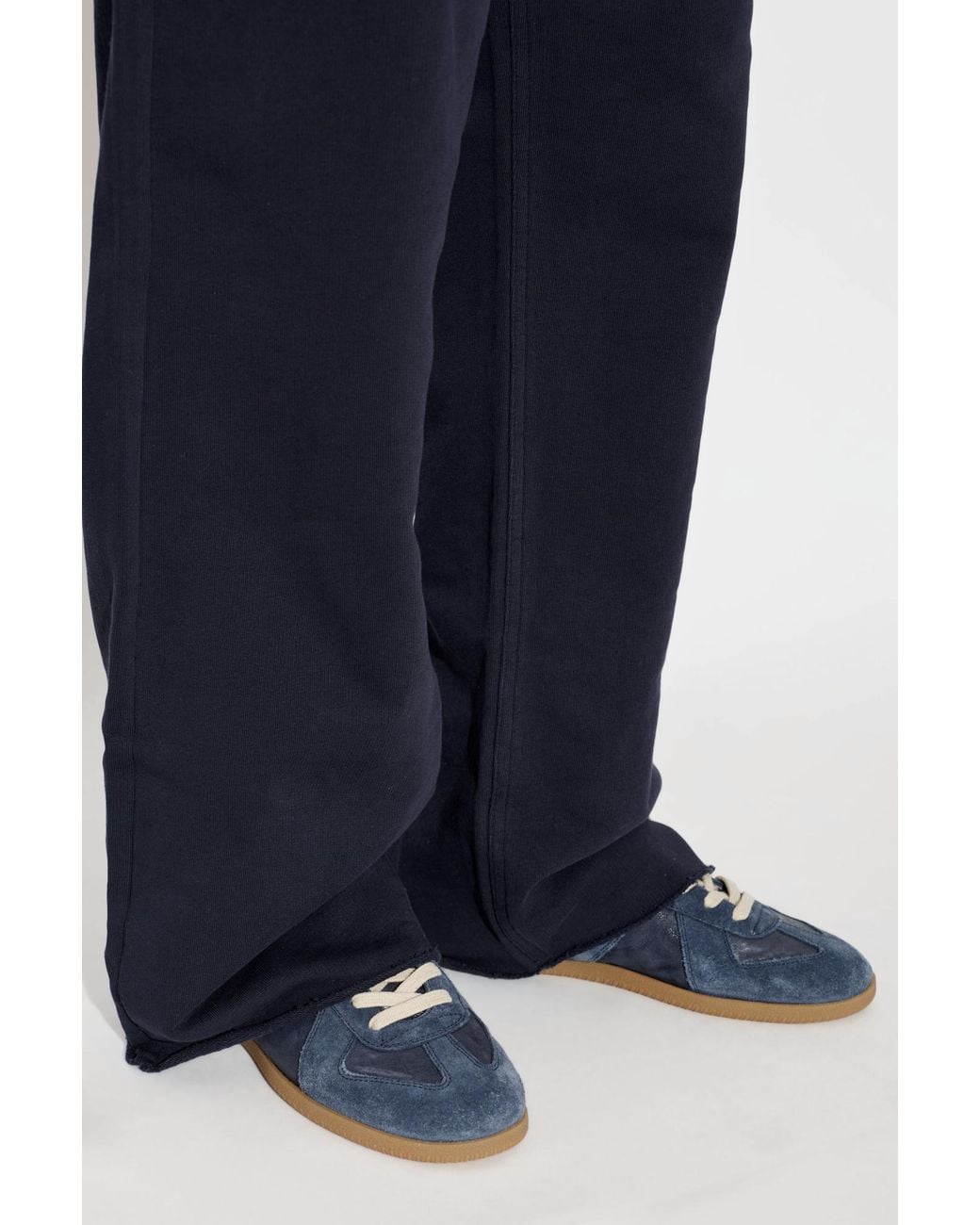Maison Margiela Blue 'Replica' Sports Shoes