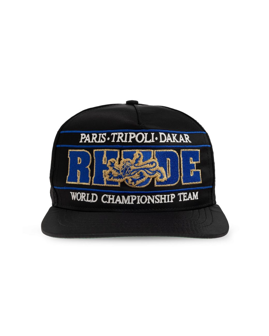 Rhude Black Baseball Cap for men