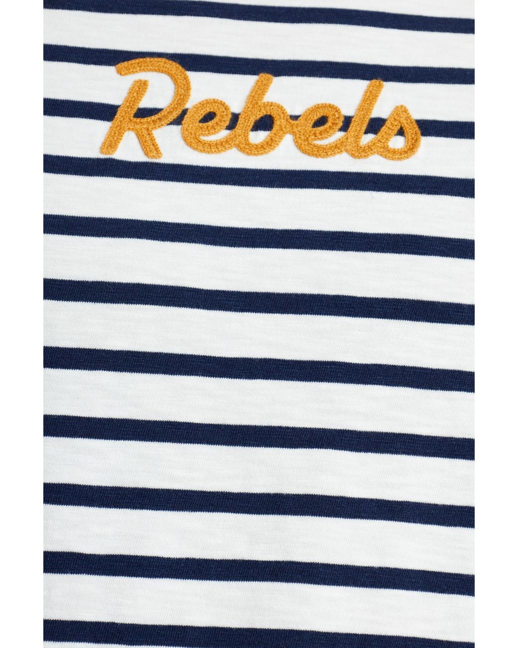 DSquared² Blue T-Shirt With A Striped Pattern for men