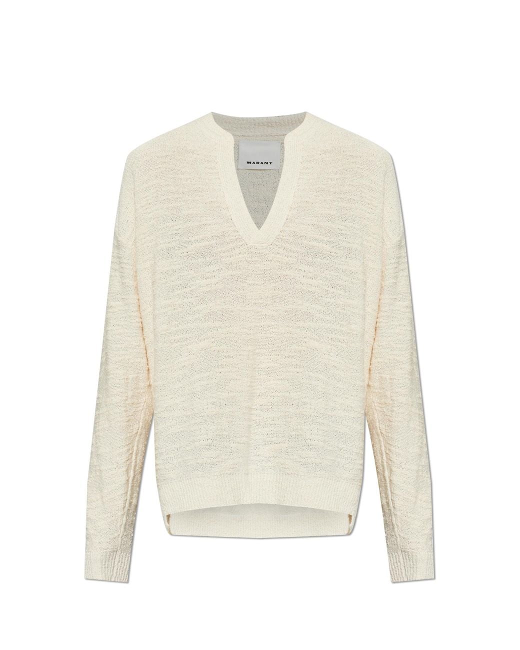 Isabel Marant White Sweater "Arnold" for men