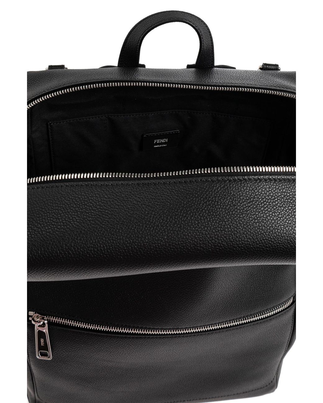 Fendi Black 'Lui' Backpack for men
