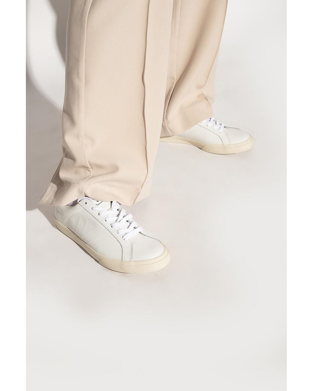 Veja White 'Esplar' Sneakers