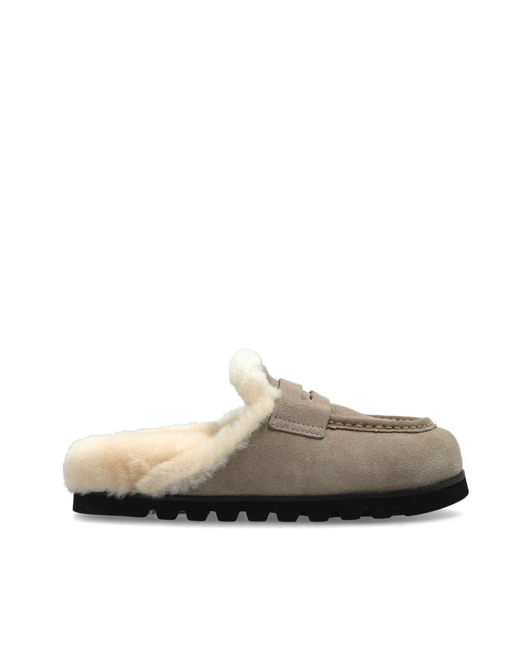 Naked Wolfe Gray 'Corded' Slides