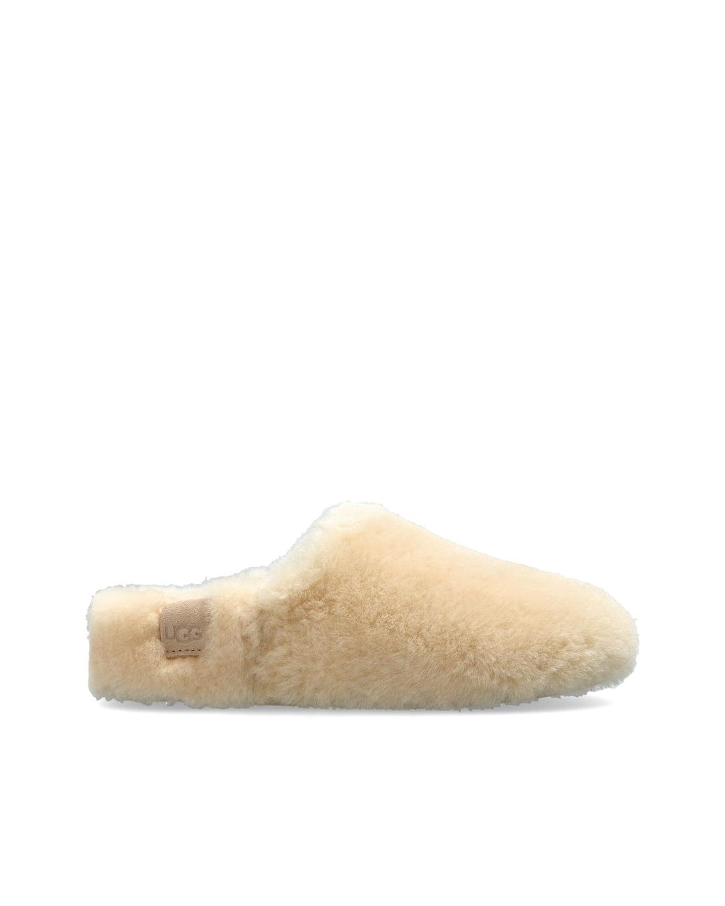 Ugg Green 'Elea Fluffed' Sliders