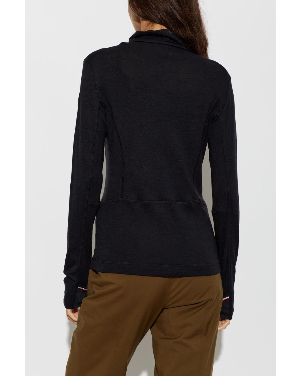 Moncler Black Performance & Style Thermal Top