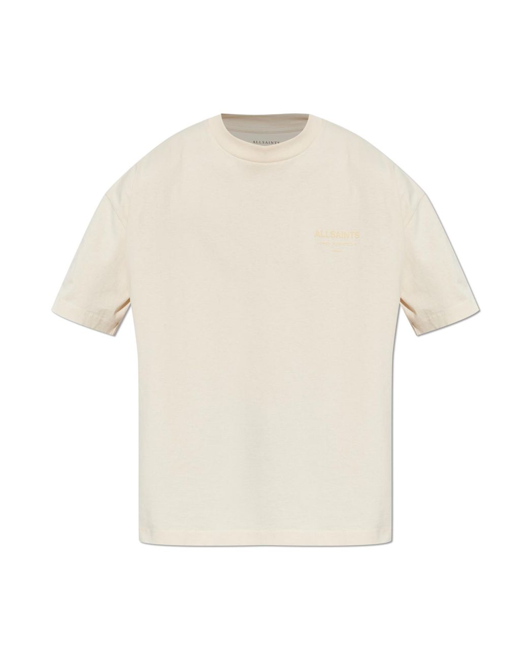 AllSaints White T-Shirt "Xander" for men