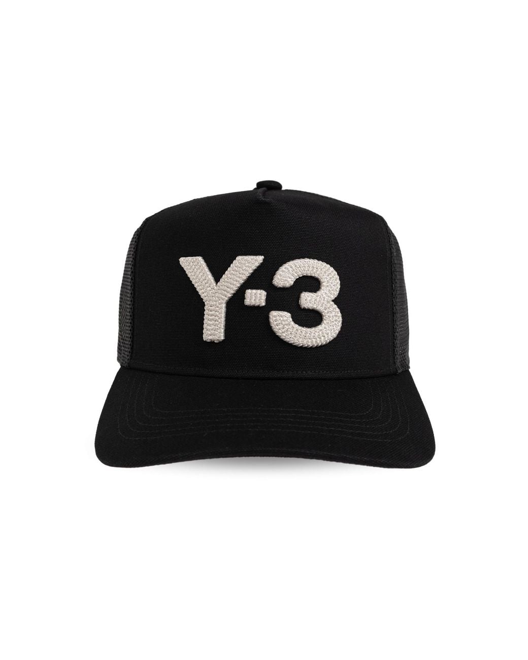 Y-3 Black Cap With Logo