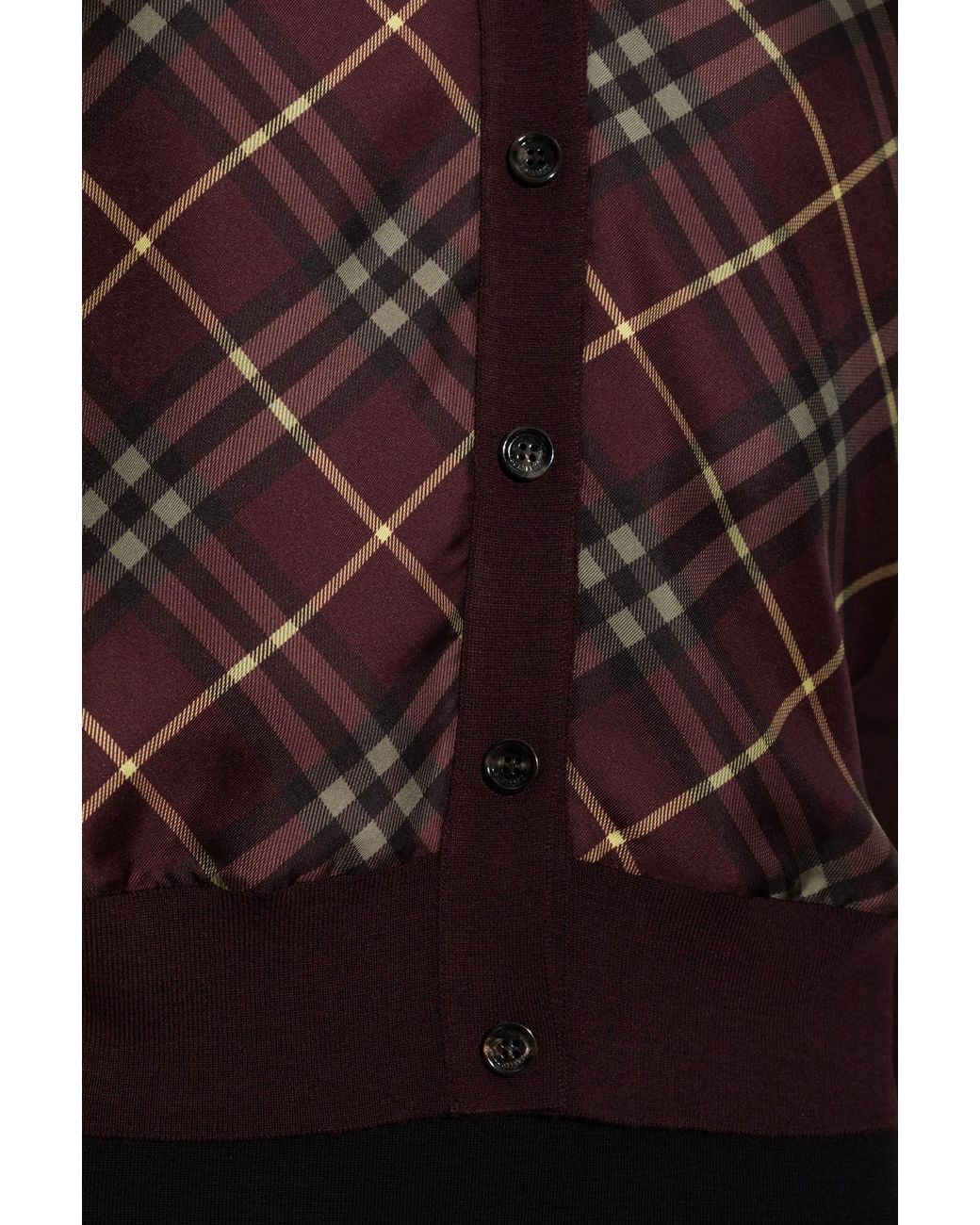 Burberry Purple Cardigan 'Sigourney'