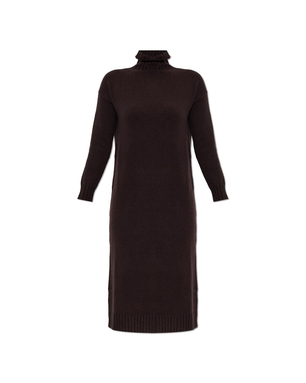 Max Mara Black Wool Dress 'Fragore'