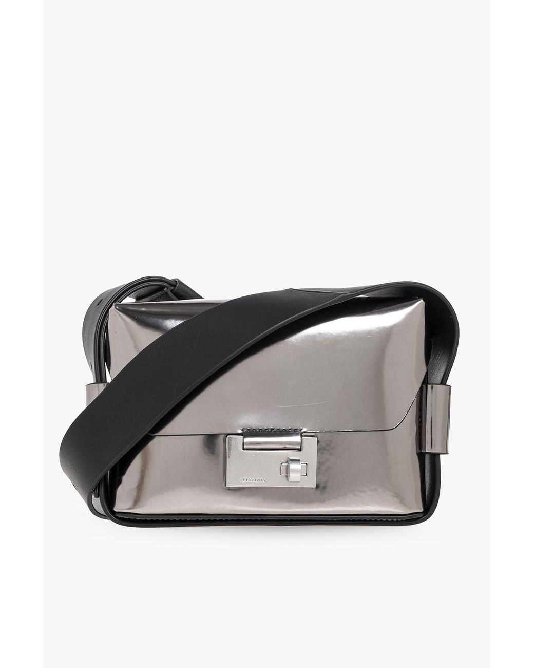 AllSaints 'frankie' Shoulder Bag in Black | Lyst