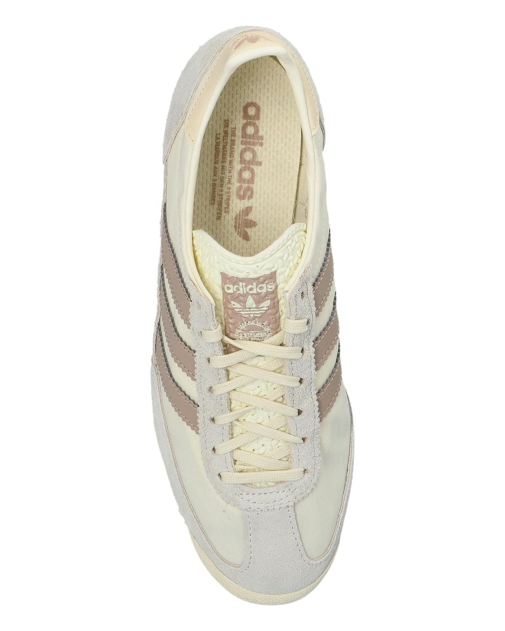 Adidas Originals White Sports Shoes "Sl 72 0G W"