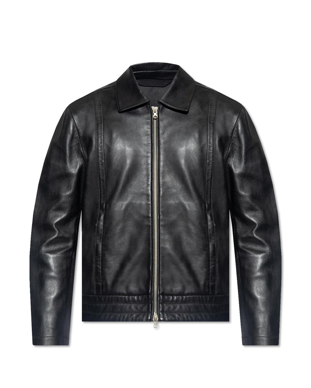 ジャケット・アウター Diesel L-Hudson leather jacket DIESEL 'l-hudson' Leather Jacket in Black for Men | Lyst UK