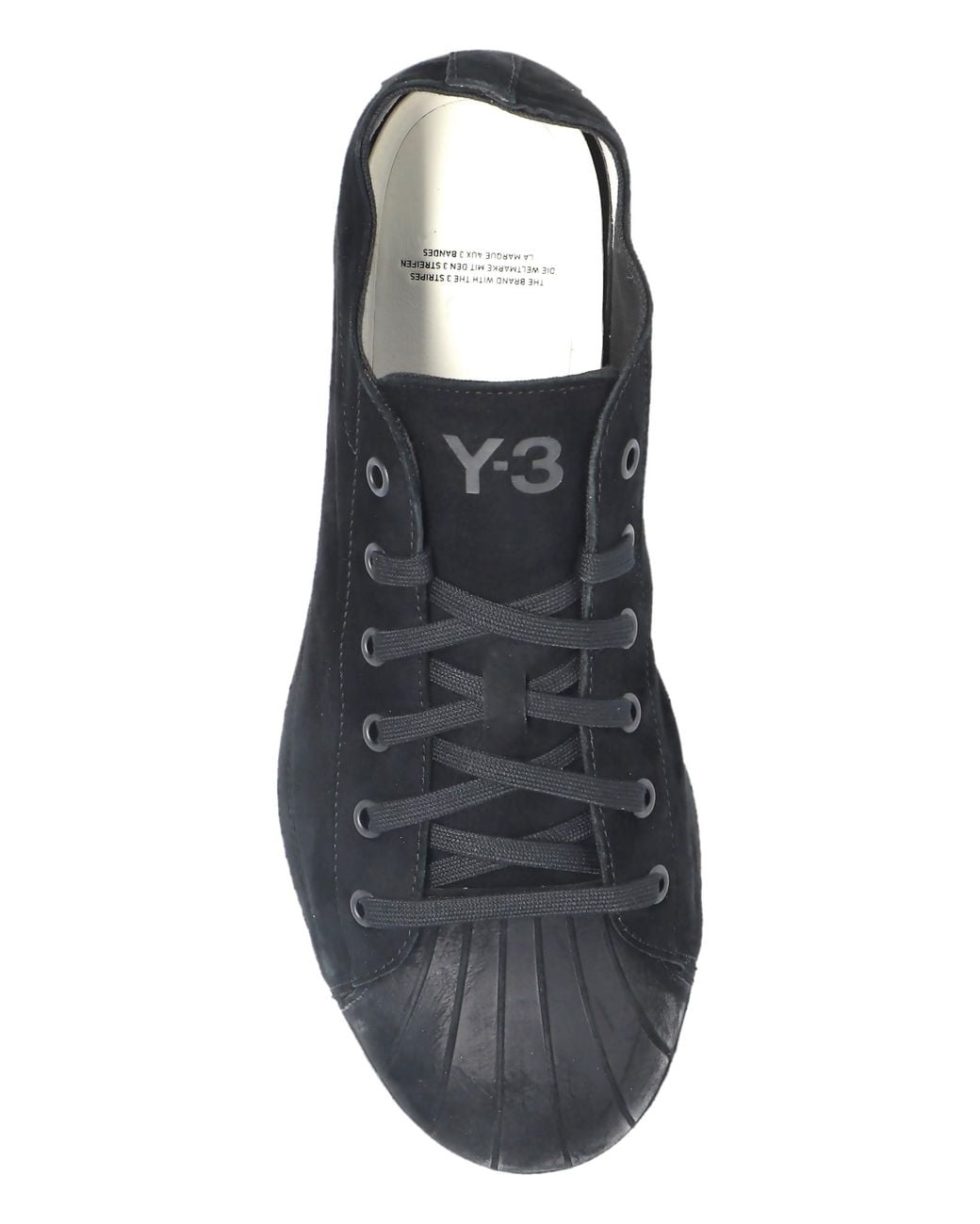 Y-3 Black 'Nizzastar Lo' Sports Shoes