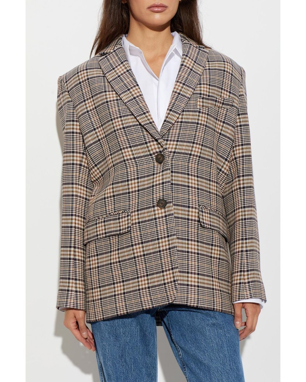 Anine Bing Brown Quinn Blazer