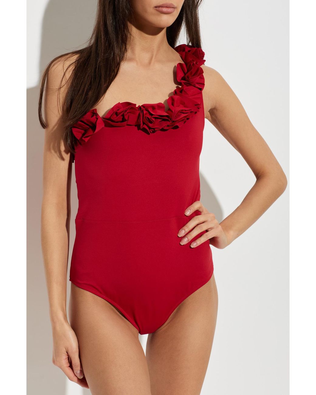 Maiya Paris Red One-Piece Swimsuit "Cosmos"