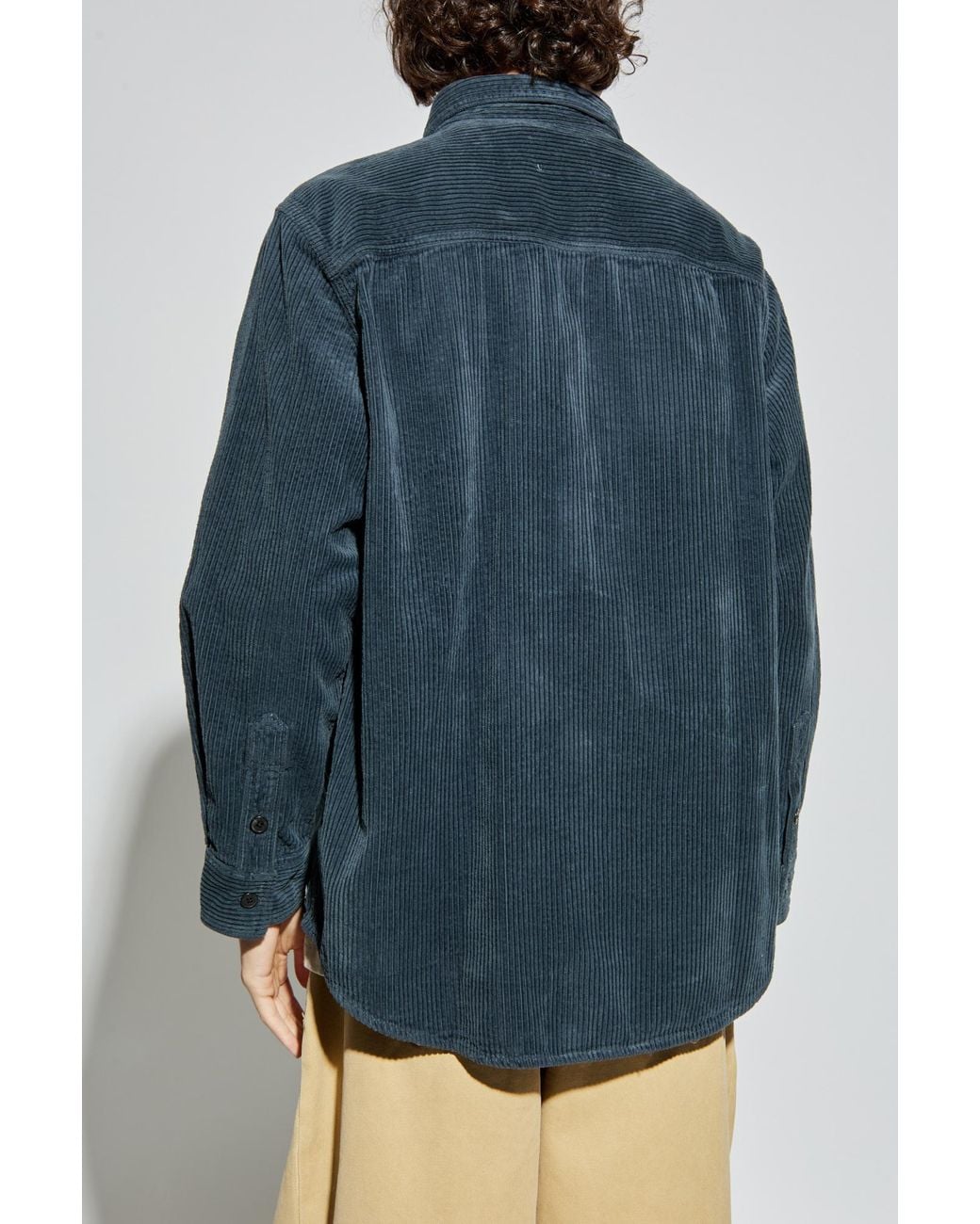 Isabel Marant Blue Shirt 'Nario' for men