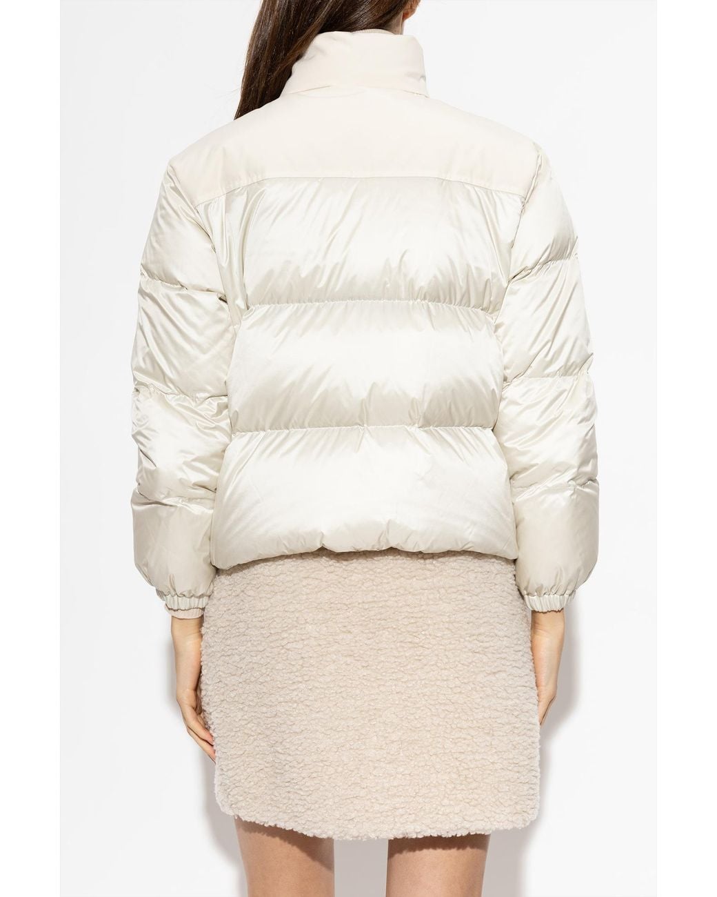 Moncler White Down Jacket 'Meditation'