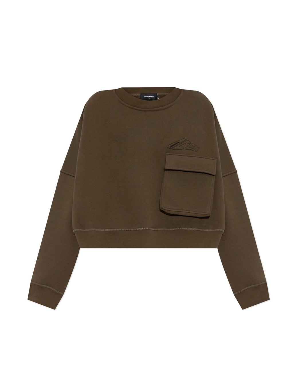 DSquared² Natural Sweatshirt With Pocket