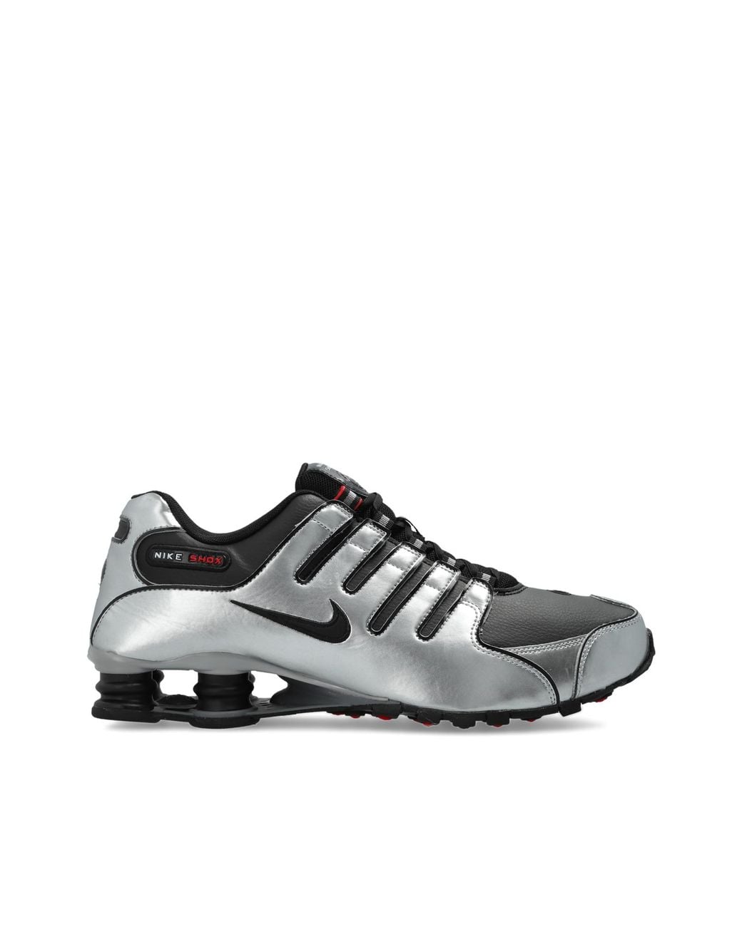 Nike Black Sports Shoes 'Shox Nz' for men