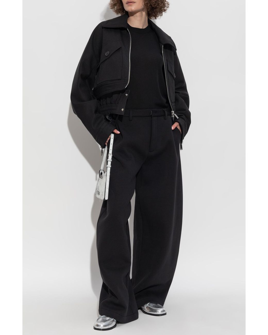 DSquared² Black Wool Sweater