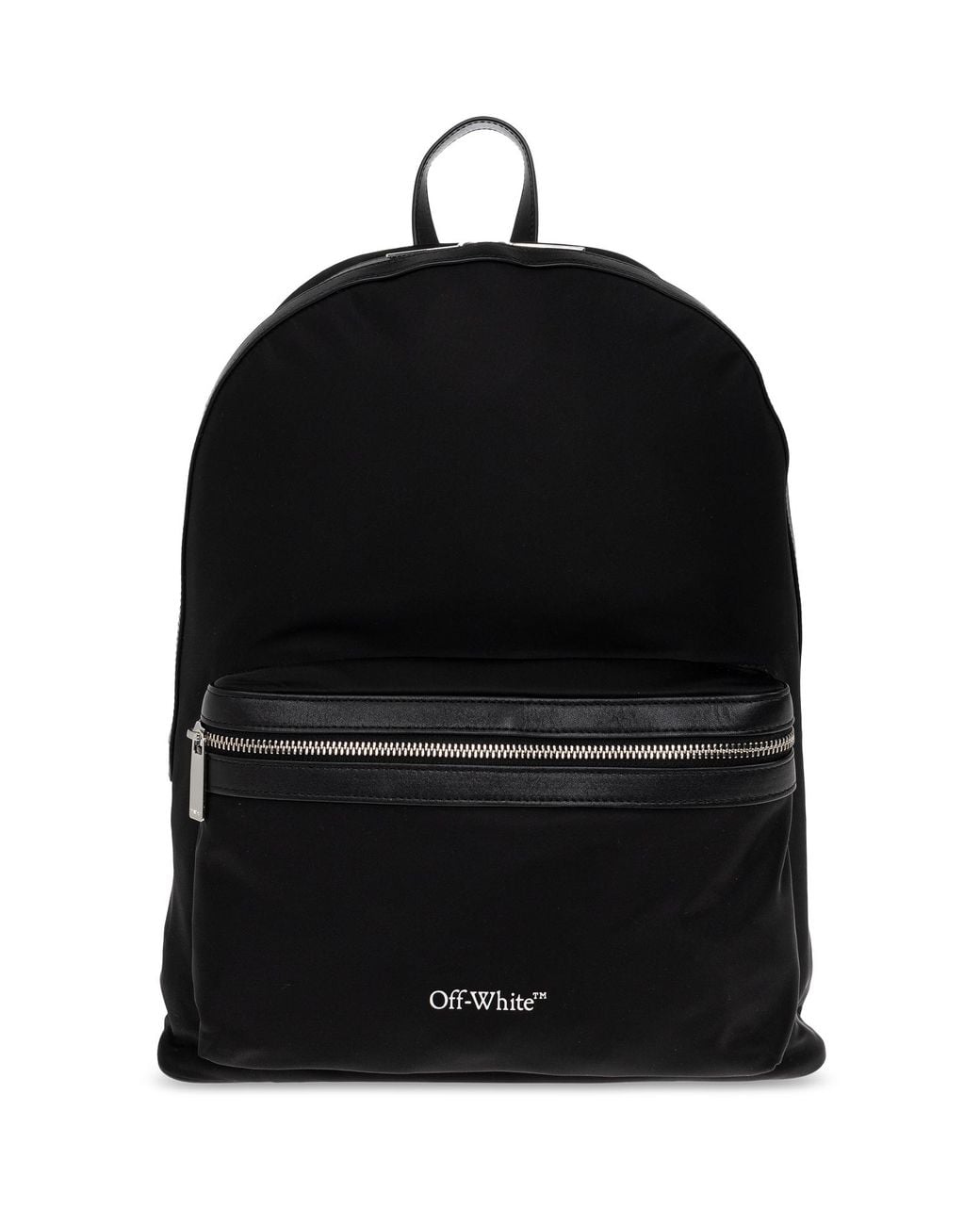 Off-White c/o Virgil Abloh Black Backpack With Logo for men