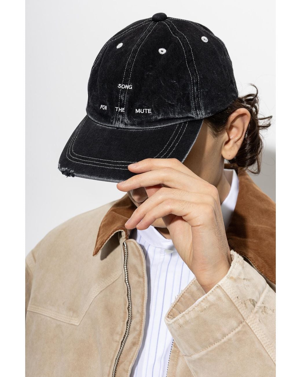 Song For The Mute Black Cap for men