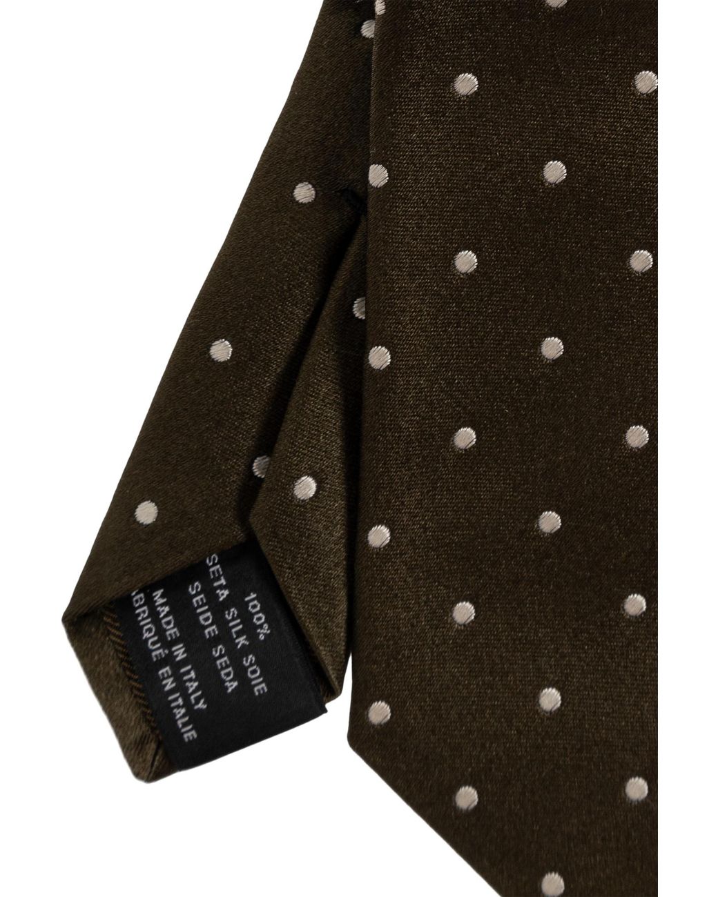 Tom Ford Brown Silk Tie for men
