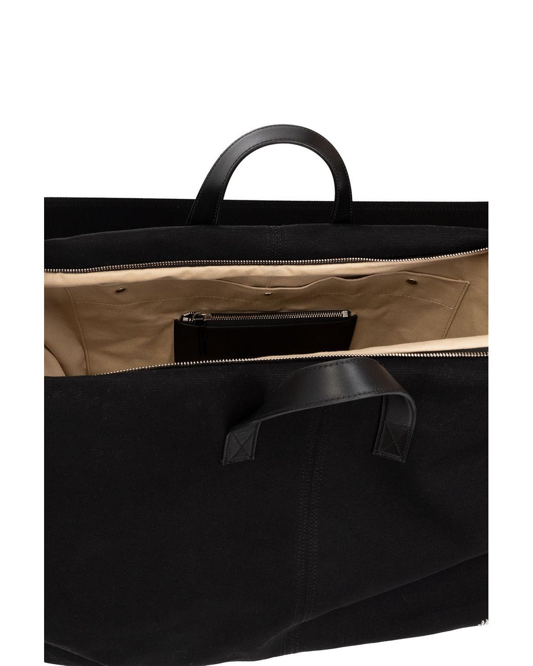 Womens Mens Bags Mens Duffel bags and weekend bags Jacquemus Cotton Le Sac À Linge Weekend Bag in Black 