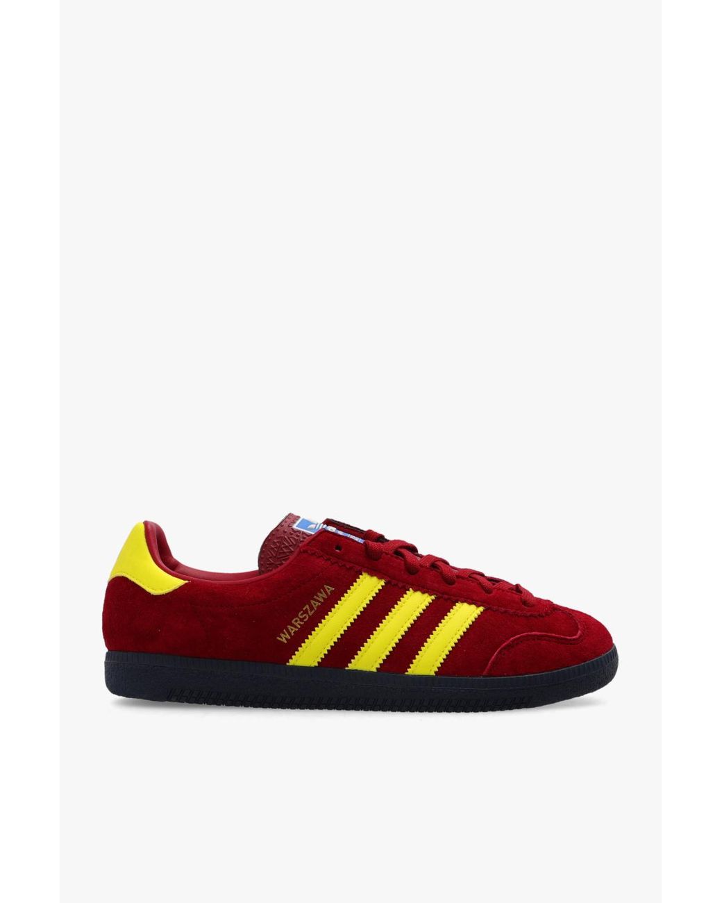 adidas Originals 'warszawa Spzl' Sneakers in Red | Lyst