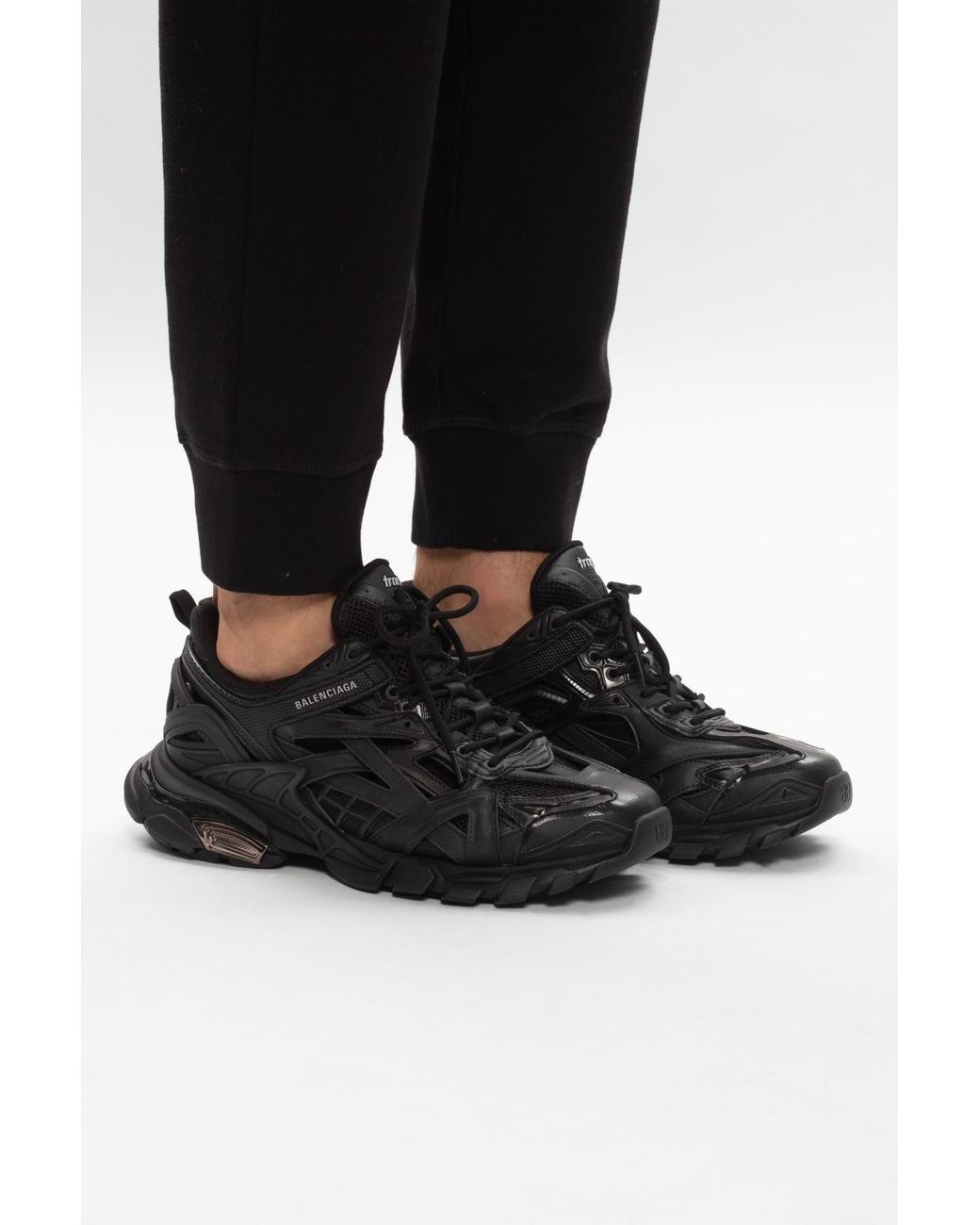 Balenciaga Track.2 Open Sneakers in Black for Men - Save 14% - Lyst
