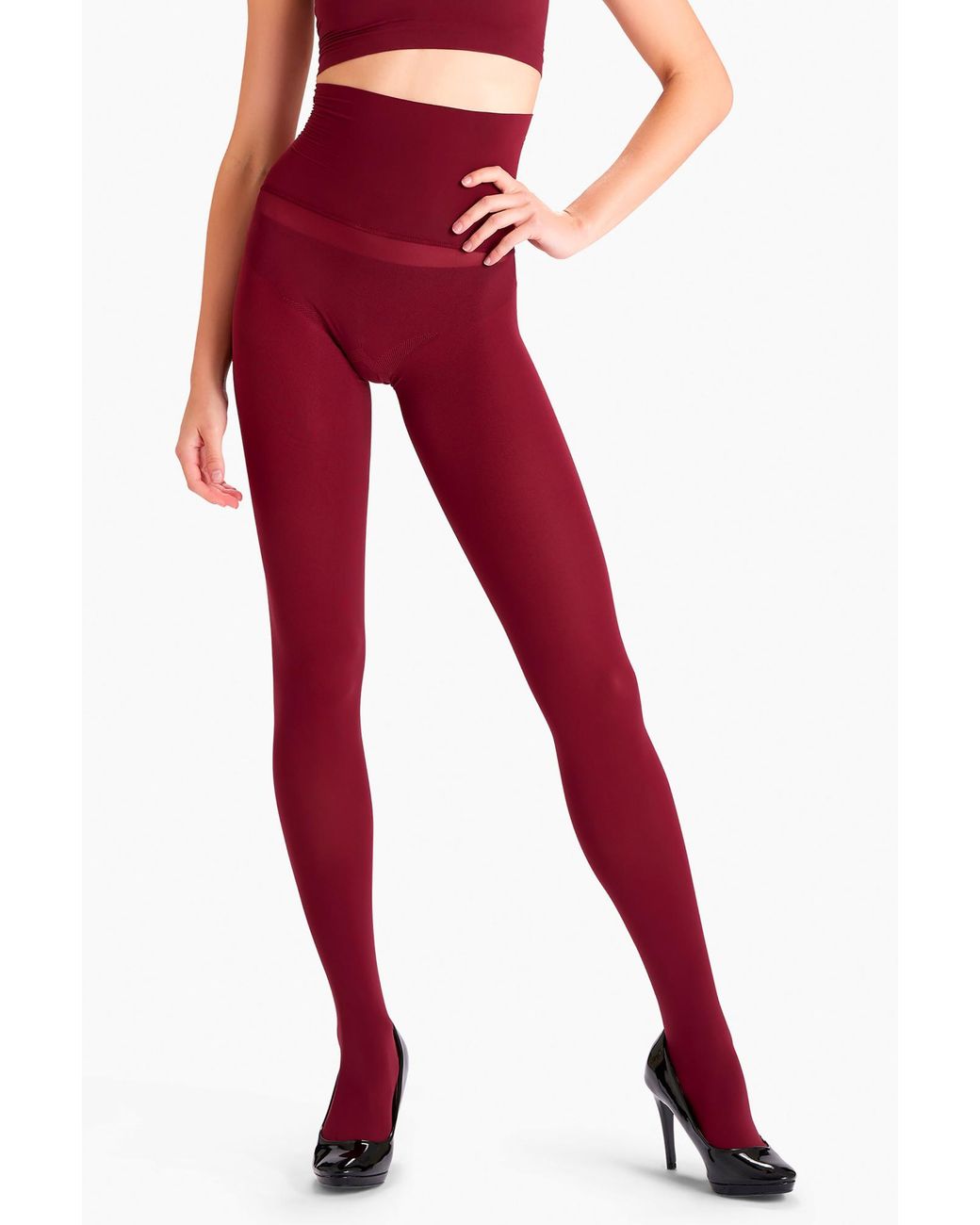 Heist Studios White Tights "The Eighty Colours"