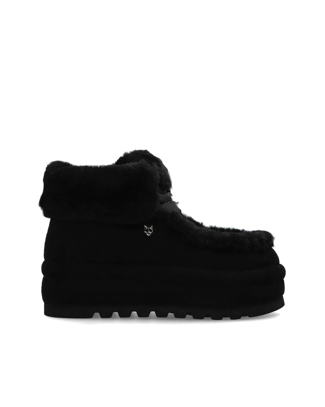 Naked Wolfe Blue 'Bambi' Platform Snow Boots