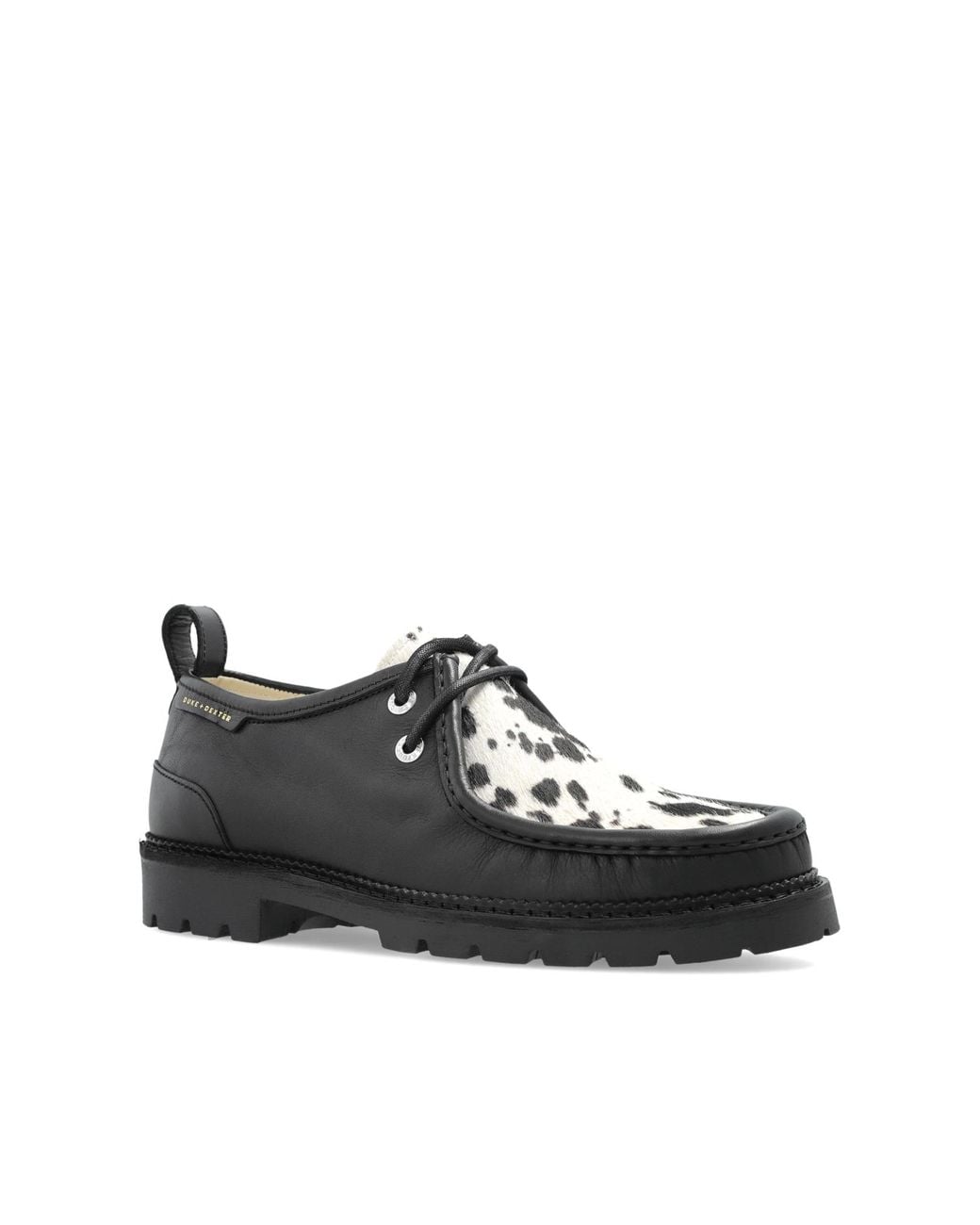 Duke & Dexter Black Shoes "Moby" for men