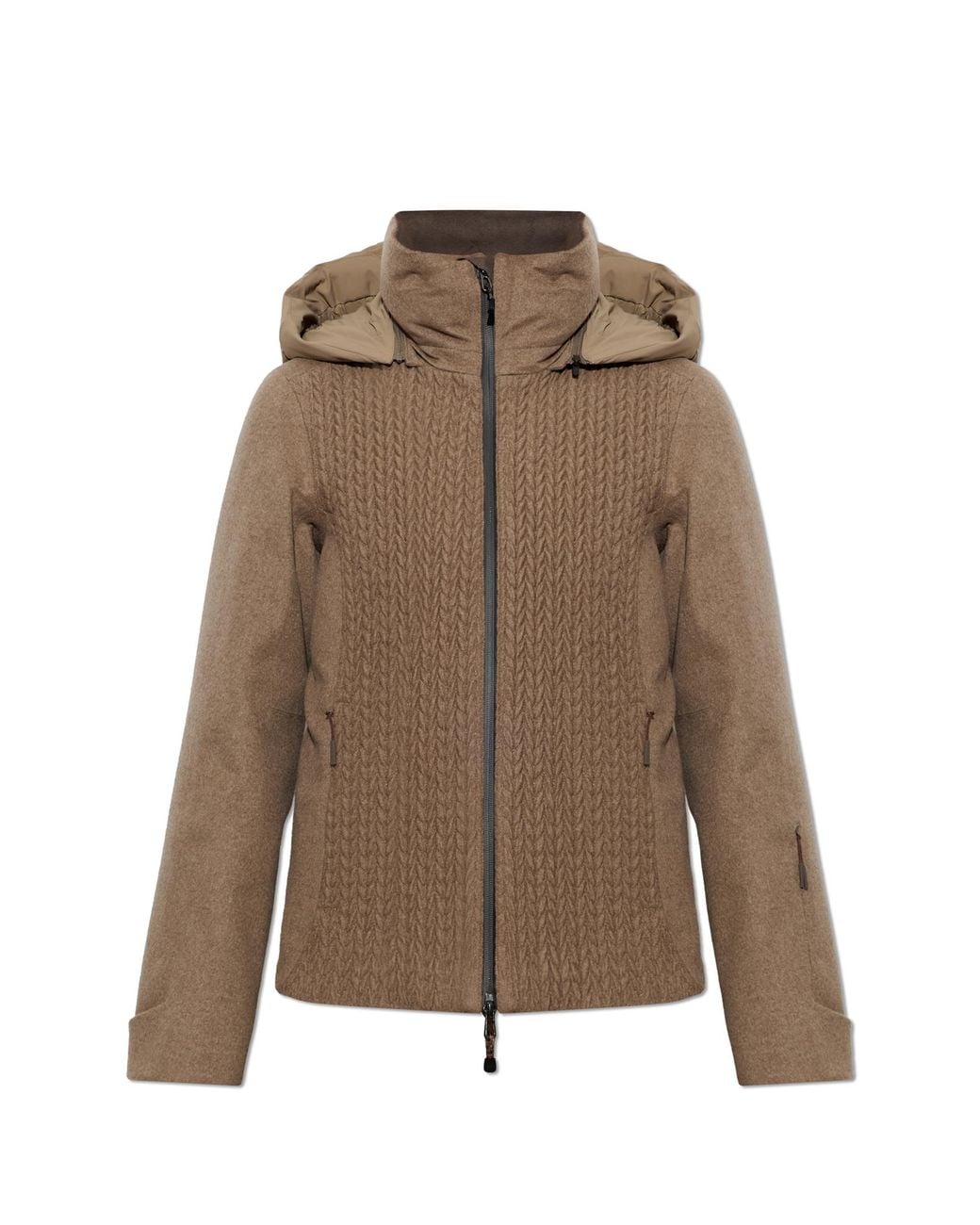 Sease Brown Ski Jacket "Armor .0"