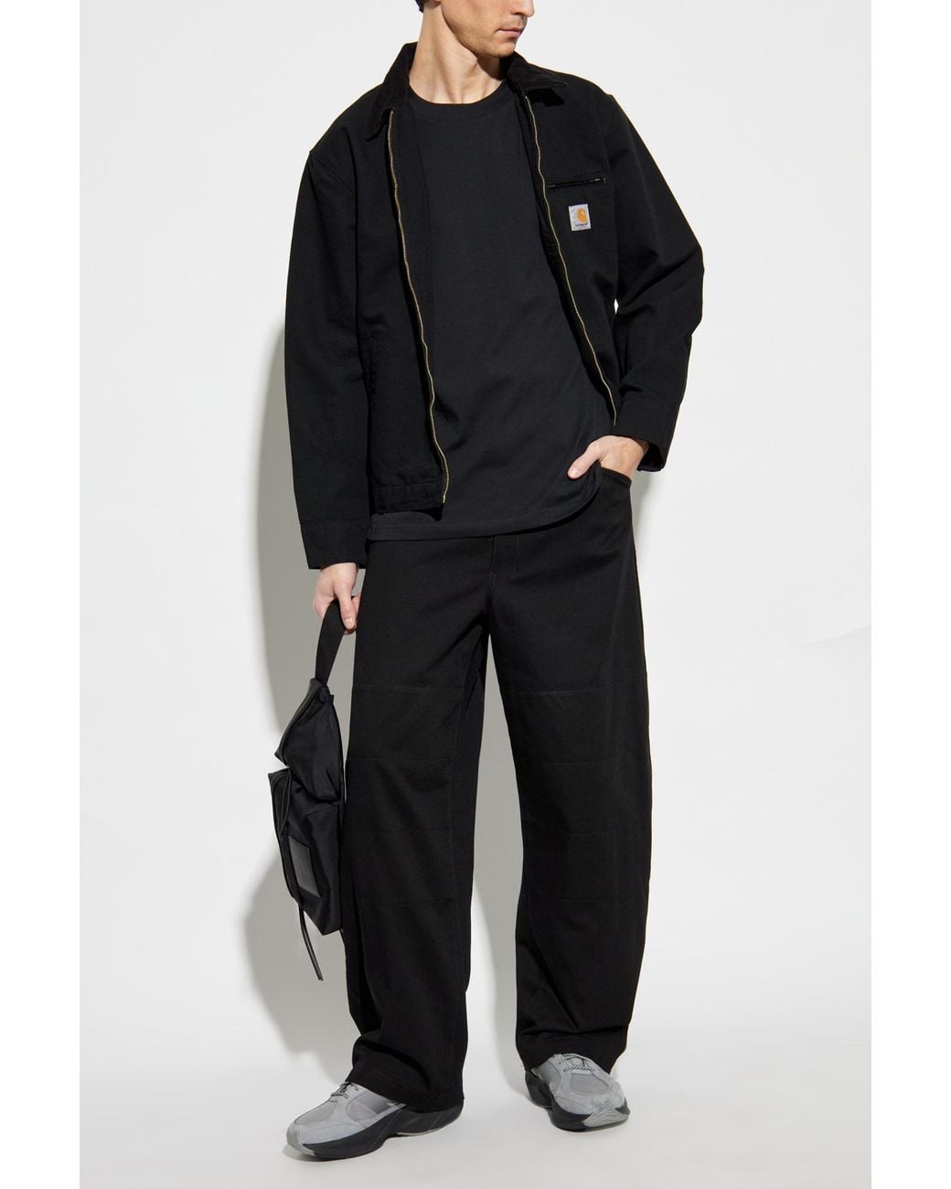 Carhartt Black Jacket With Logo for men