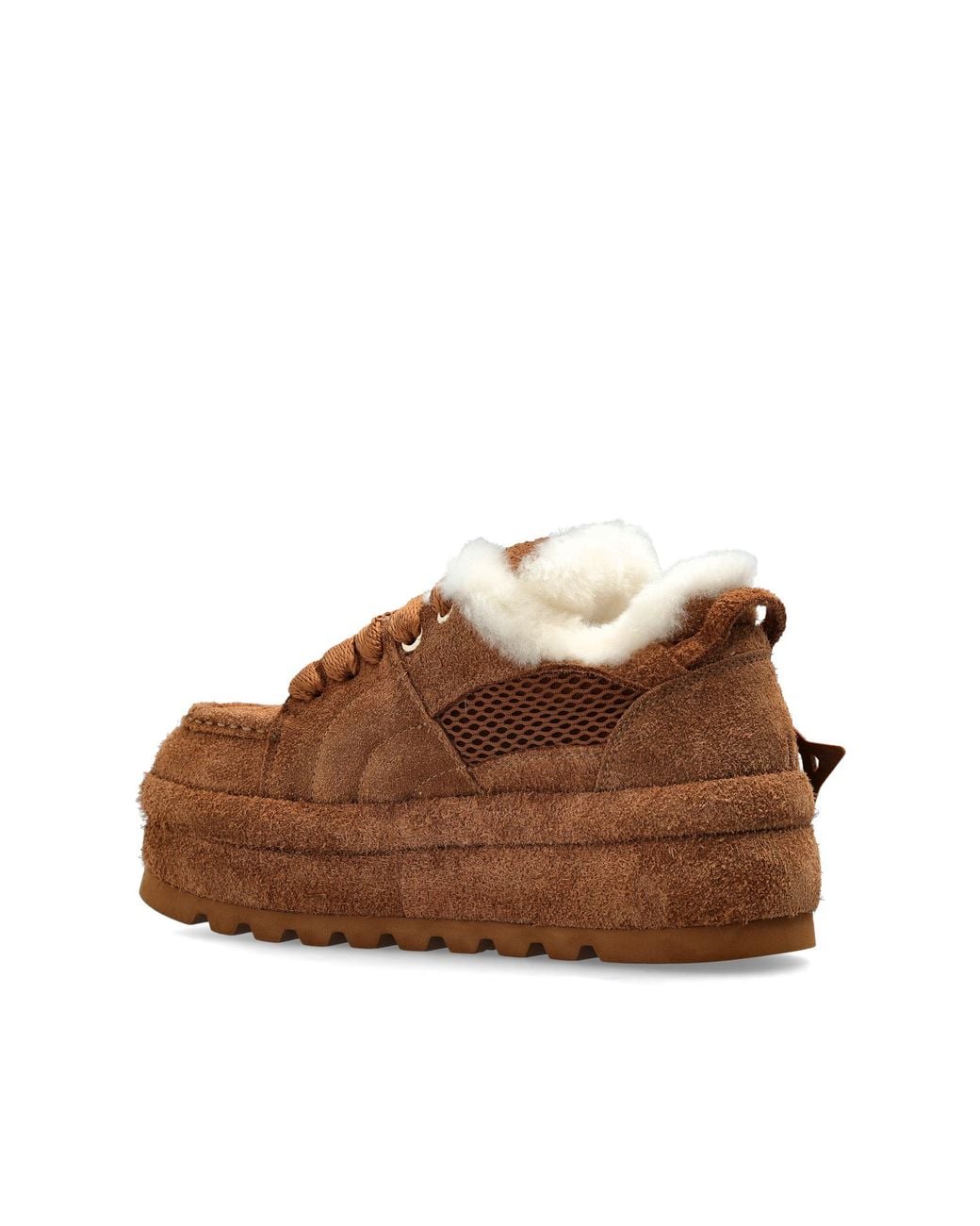 Naked Wolfe Brown 'Beau' Platform Shoes