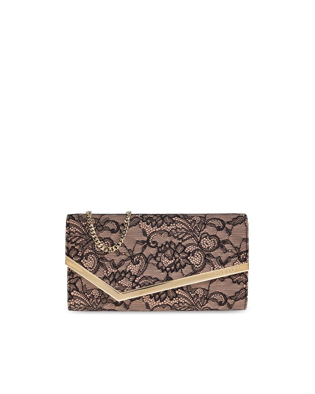 Jimmy Choo Gray Shoulder Bag 'Emmie'