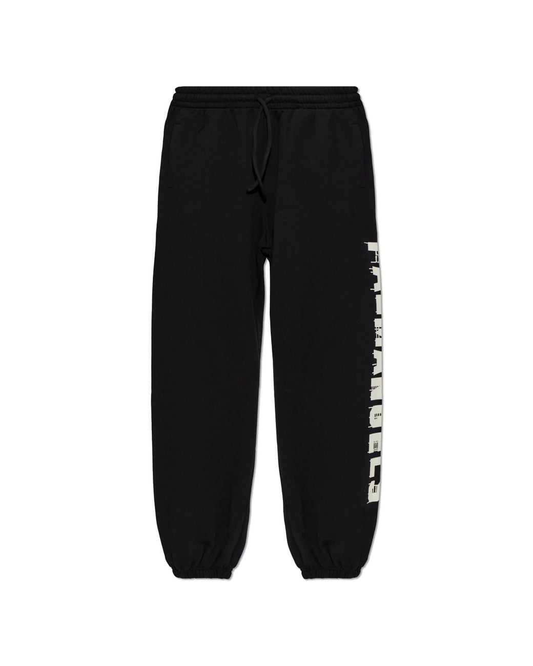 Palm Angels Black Cotton Hoodie for men