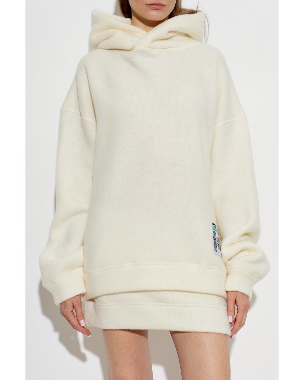 DSquared² Natural Wool Hoodie
