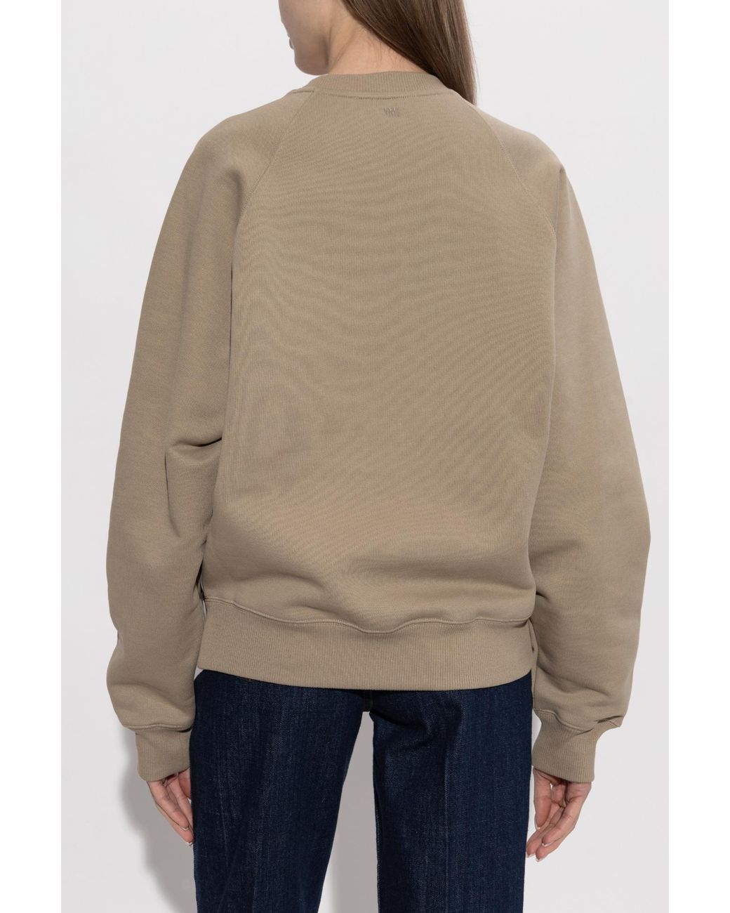 AMI Blue "Oversize" Sweatshirt for men