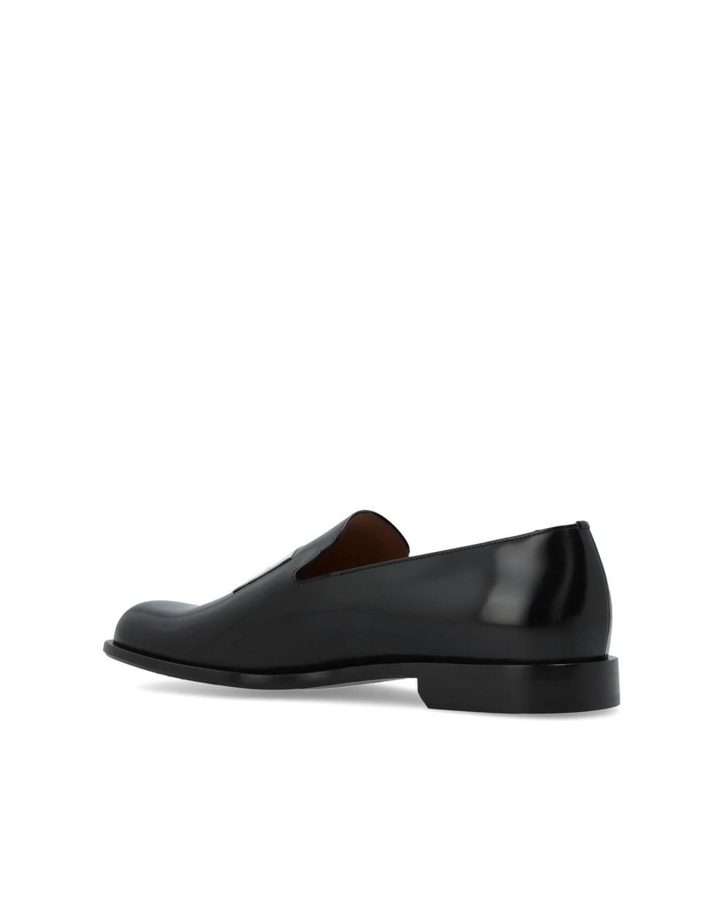 Givenchy Black Leather Shoes With Logo for men