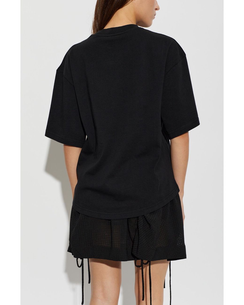 AllSaints Black T-Shirt 'Reflex Amelie'